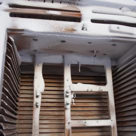 2012 Winter, Scott's 'Terra Nova' hut inspection, environs, meteorological screen (001)