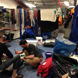 2015-16 Clean up after Cape Adare field work