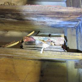 2015-16 Location image - Colbeck's bunk, Borchgrevink's hut (048)