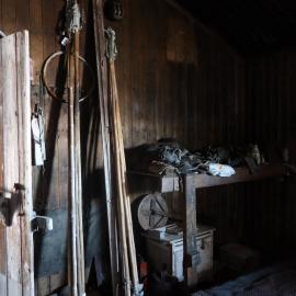 2022-23 George Murray Levick's sledge distance meter wheel in situ