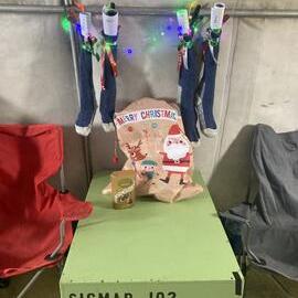 2022-23 Christmas Day at the Cape Royds field camp