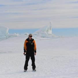 2022-23 Lachie Cromar at the Scott Base Pressure Ridges