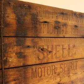 Shell Motor spirits box before repatriation