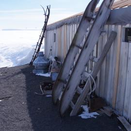 External Annex wall, Scott's 'Terra Nova' hut (001)