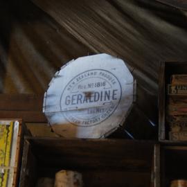 Bulkhead in Scott's 'Terra Nova' hut