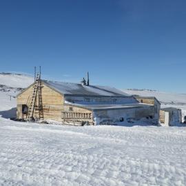 Snow Build-up, Scott's 'Terra Nova' hut (001)