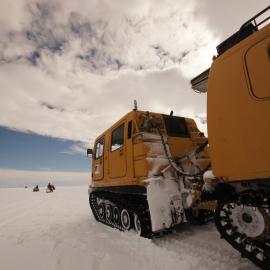 Hägglunds and Ski-doo convoy