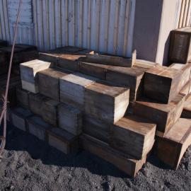 Venesta cases and provision boxes, Shackleton's 'Nimrod' hut (001)