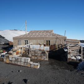 Shackleton's 'Nimrod' hut, north elevation (001)