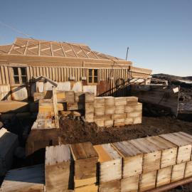 Shackleton's 'Nimrod' hut, north elevation (002)