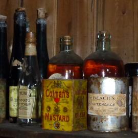 Galley shelf, Scott's 'Terra Nova' hut 