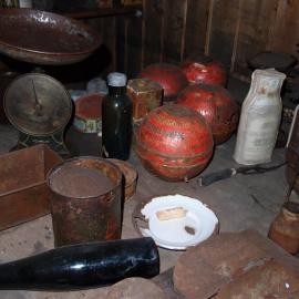 Galley table, Scott's 'Terra Nova' hut 