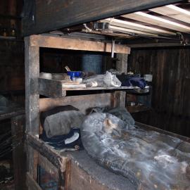 Simpson and Wright's bunks, Scott's 'Terra Nova' hut 