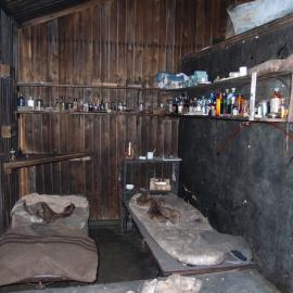 Wilson and Evan's corner, Scott's 'Terra Nova' hut 