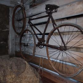 Griffith Taylor's Bicycle, 'Terra Nova' hut (001)