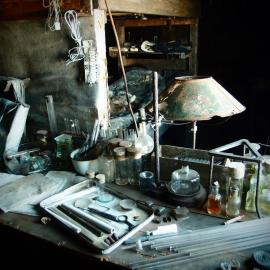 Biology bench, Scott's 'Terra Nova' hut 