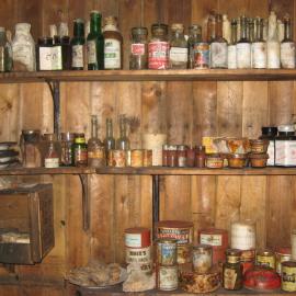Galley shelves, Scott's 'Terra Nova' hut (002)