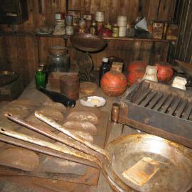 Galley table, Scott's 'Terra Nova' hut 