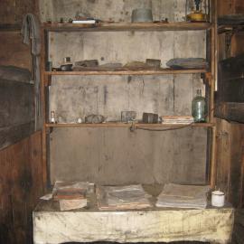 Geology bench, Scott's 'Terra Nova' hut 