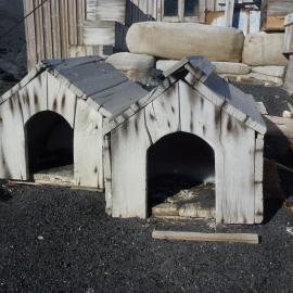 Kennels outside Shackleton's 'Nimrod' hut