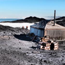 Shackleton's 'Nimrod' hut, southeast elevation