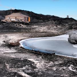 Shackleton's 'Nimrod' hut, northwest elevation