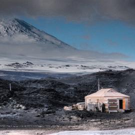 Shackleton's 'Nimrod' hut, northwest elevation (002)