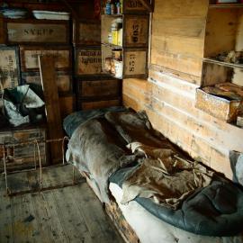 Brocklehurst's bunk in Shackleton's 'Nimrod' hut