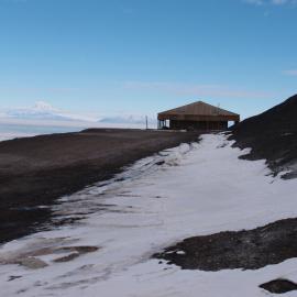 Scott's 'Discovery' hut, south elevation