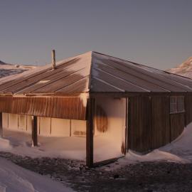 Scott's 'Discovery' hut, northwest elevation