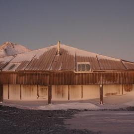 Scott's 'Discovery' hut, north elevation