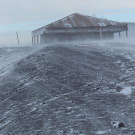 Scott's 'Discovery' hut, east elevation (001)