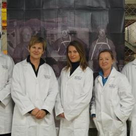 New lab coats, summer and winter Conservators