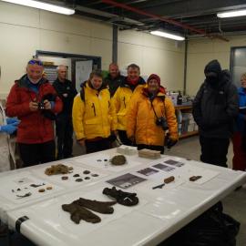 Hosting MV 'Ortelius' visitors