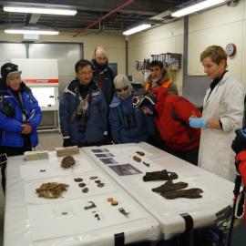 Hosting MV 'Ortelius' visitors (001)