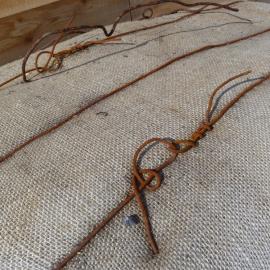 2010-11 Corroded wire on fodder bales, Cape Evans