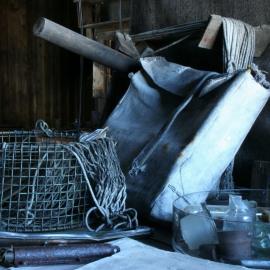 2010-11 Artefacts inside Scott's 'Terra Nova' hut, Cape Evans