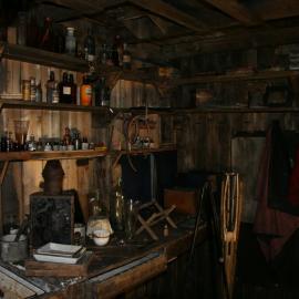 2010-11 Darkroom inside Scott's 'Terra Nova' hut, Cape Evans