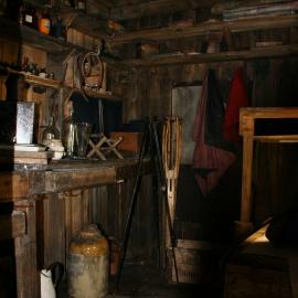 2010-11 Darkroom inside Scott's 'Terra Nova' hut, Cape Evans