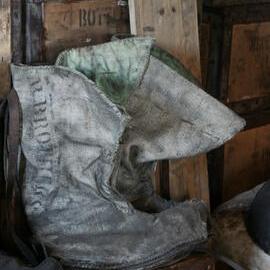2010-11 Boots inside Shackleton's 'Nimrod' hut, Cape Royds