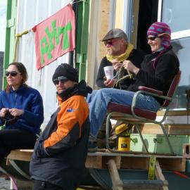2010-11 AHT Staff at the Cape Evans field camp