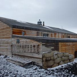 2010-11 North-East corner of Scott's 'Terra Nova' hut, Cape Evans