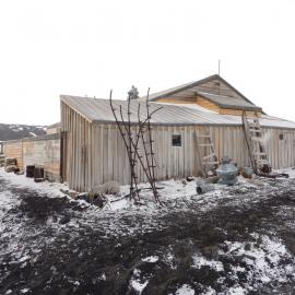 2010-11 North-West corner of Scott's 'Terra Nova' hut, Cape Evans