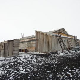 2010-11 North-West corner of Scott's 'Terra Nova' hut, Cape Evans