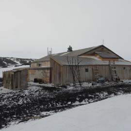 2010-11 North-West corner of Scott's 'Terra Nova' hut, Cape Evans