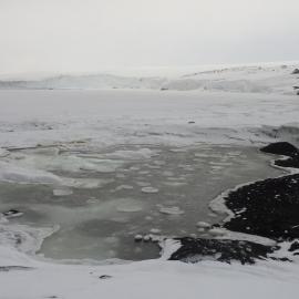 2010-11 Pancake ice at Cape Evans