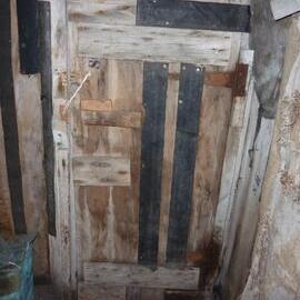 2010-11 Annexe door on the West wall of Scott's 'Terra Nova' hut, Cape Evans