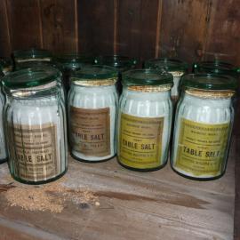 2010-11 Jars of table salt inside Scott's 'Terra Nova' hut