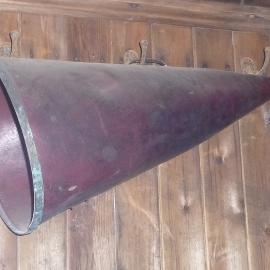 2010-11 Megaphone in Scott's Cubicle inside Scott's 'Terra Nova' hut