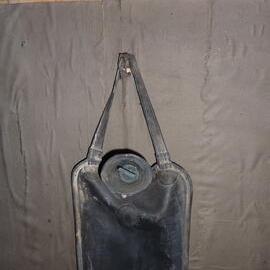2010-11 Water bottle hanging inside Scott's 'Terra Nova' hut